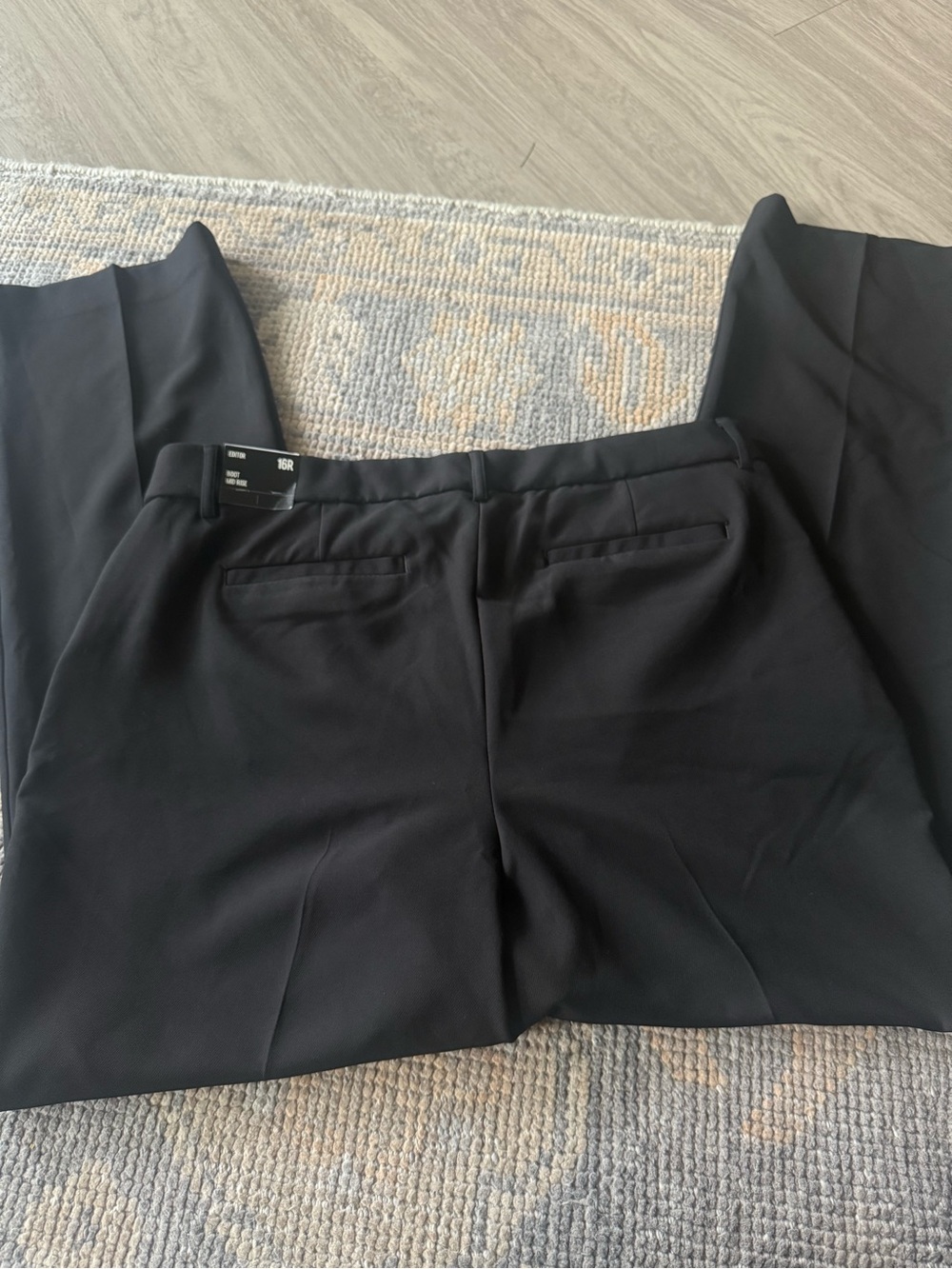 Express Boot Mid Rise Editor Pants - Picture 4 of 5